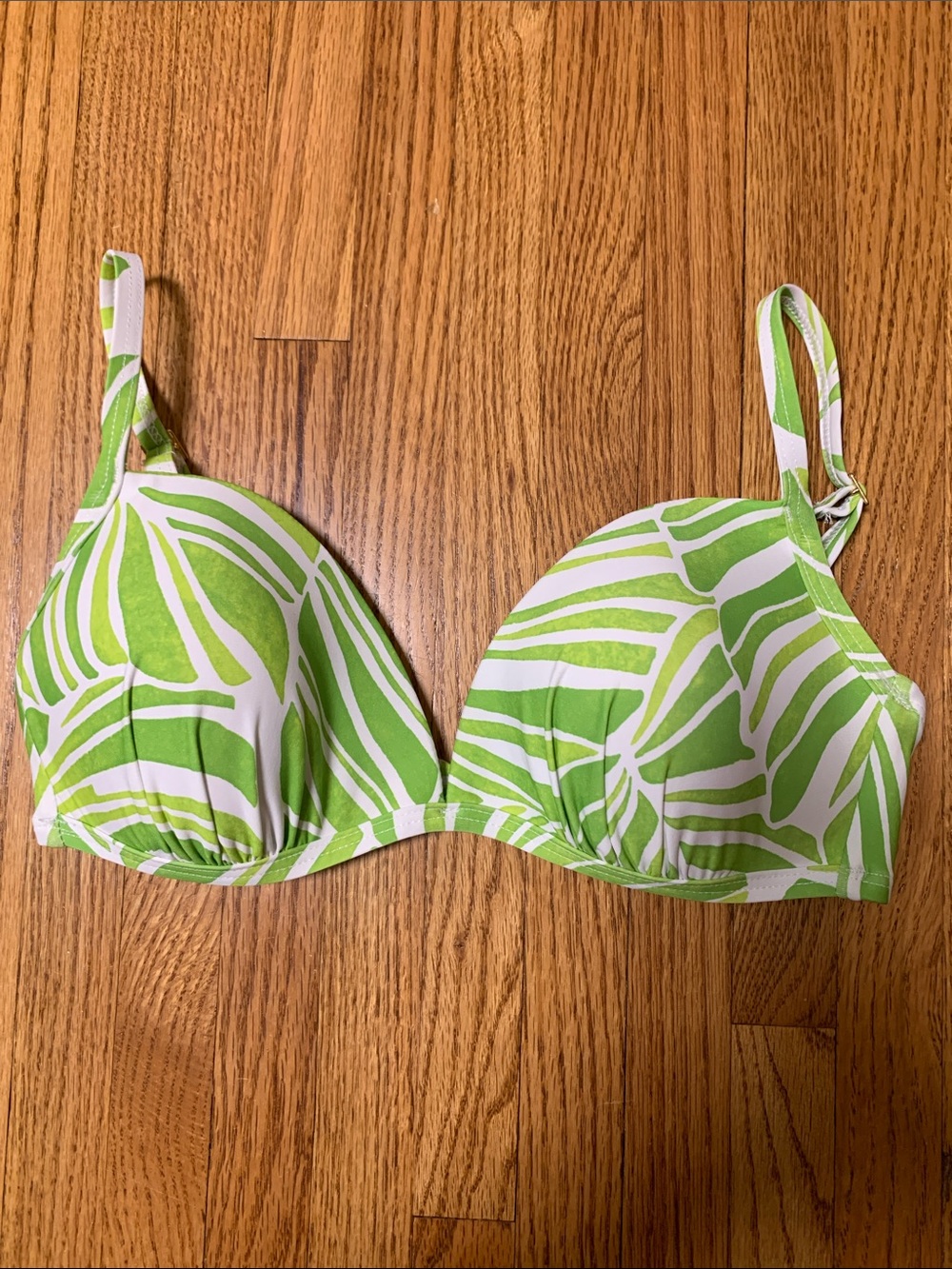 La Blanca swimsuit - serene palm bikini top